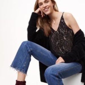 NEW Loft Laced Strappy Cami